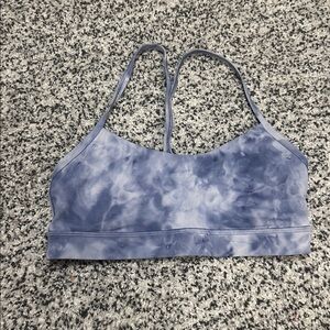 lululemon athletica Tie-Dye Blue Sports Bra